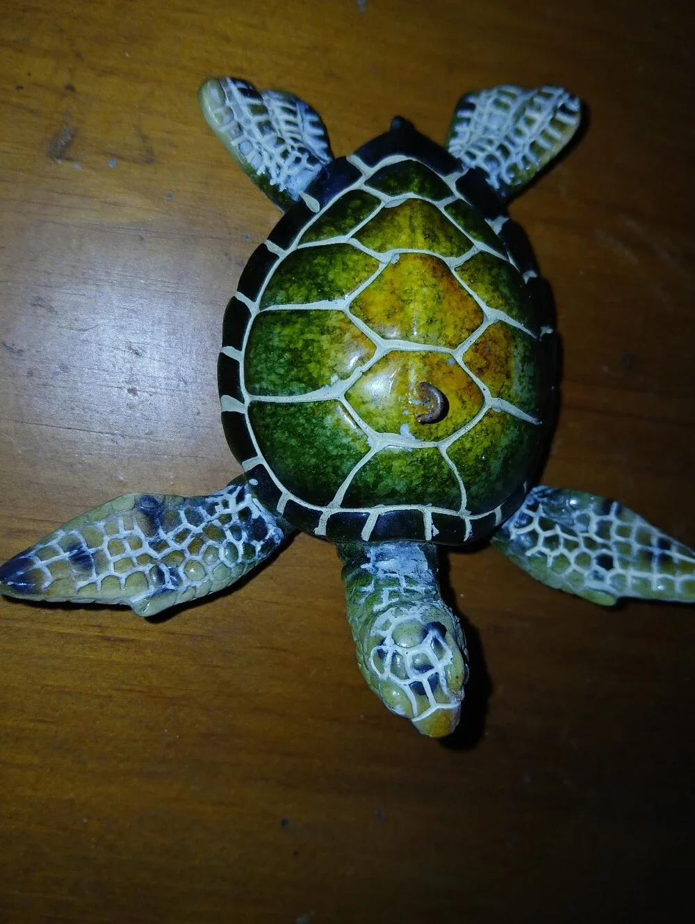 Green Sea Turtle Resin Ornament
